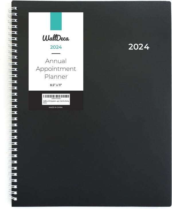 WallDeca 2024 Appointment Weekly Planner