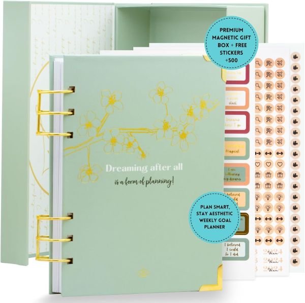 Bossy Girl Journey Goal Planner - Pistachio