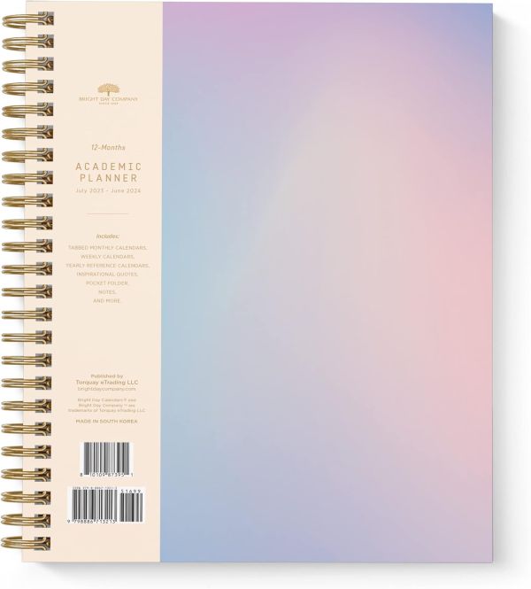 Lavender Blush Planner: Yearly Monthly Weekly Daily Large Calendar Organizer