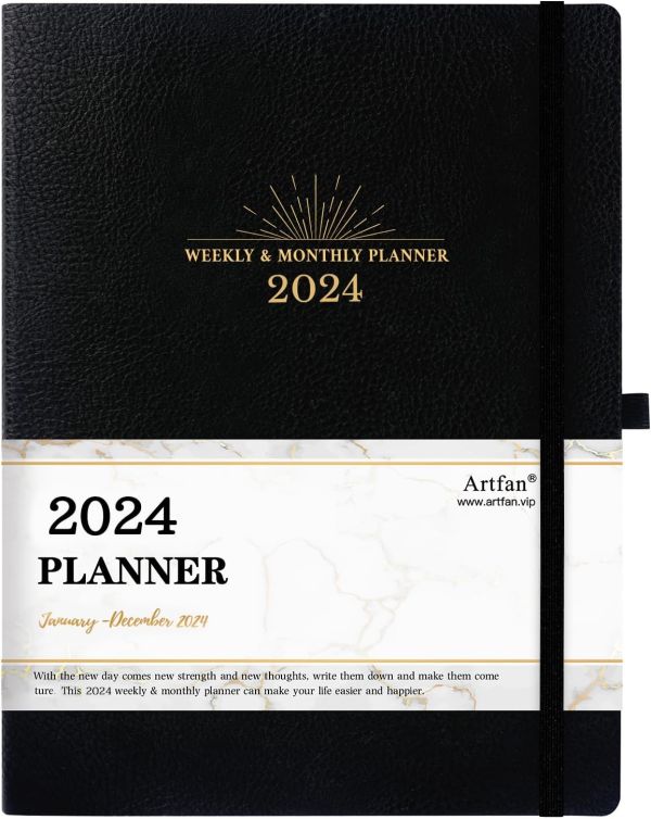 2024 Planner - Mystic Black