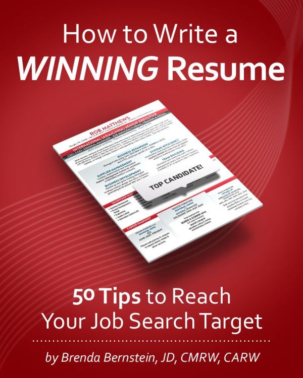 How to Write a WINNING Resume... 50 Tips to Reach Your Job Search Target