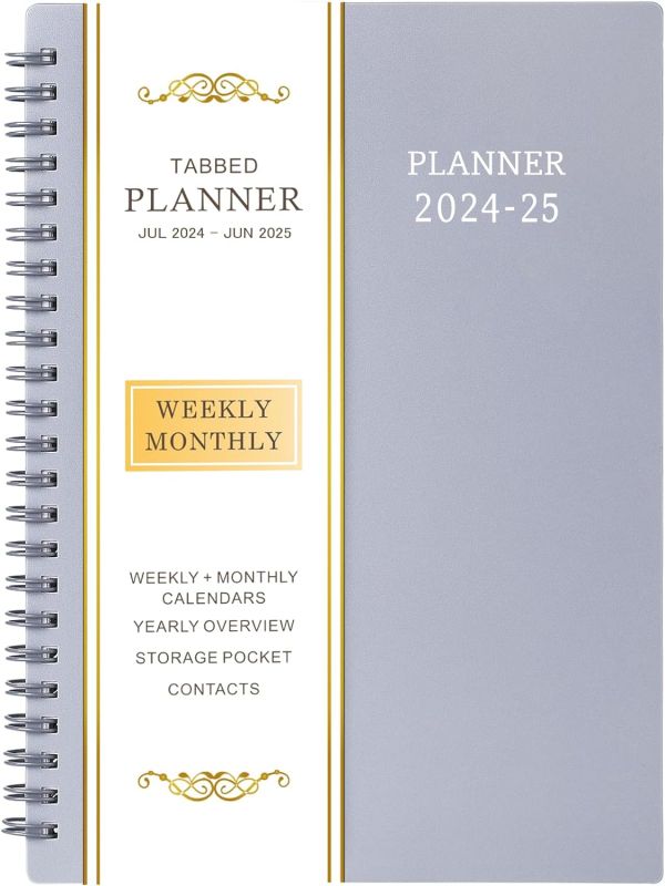 2024-2025 Elegant Academic Planner - Mastering Time Management