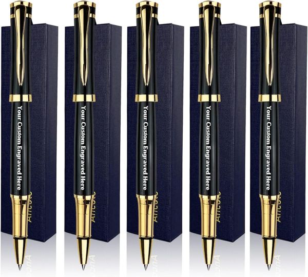 Personalized Legacy Black Executive Pens - Make Your Mark with Style!