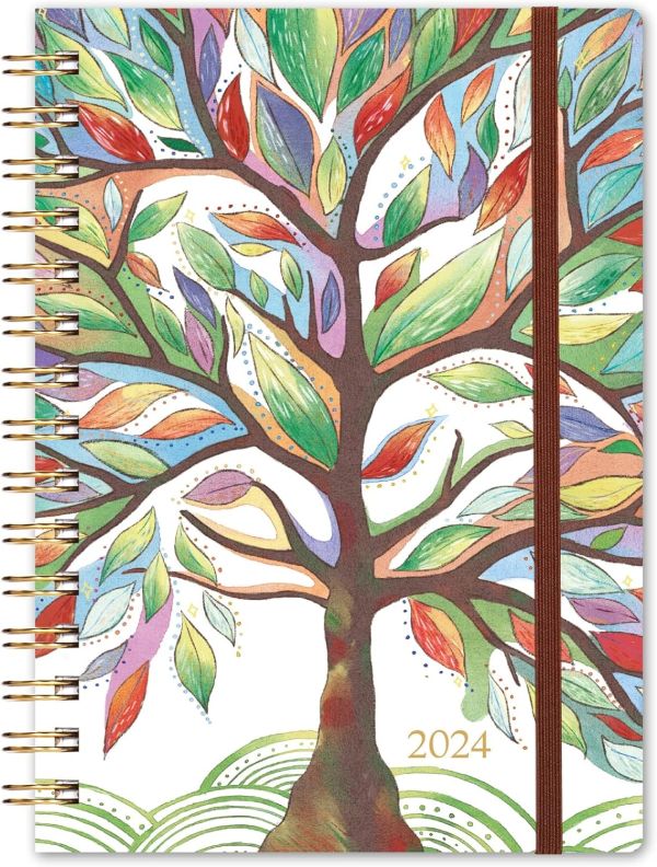 2024 Planner - Watercolor Tree