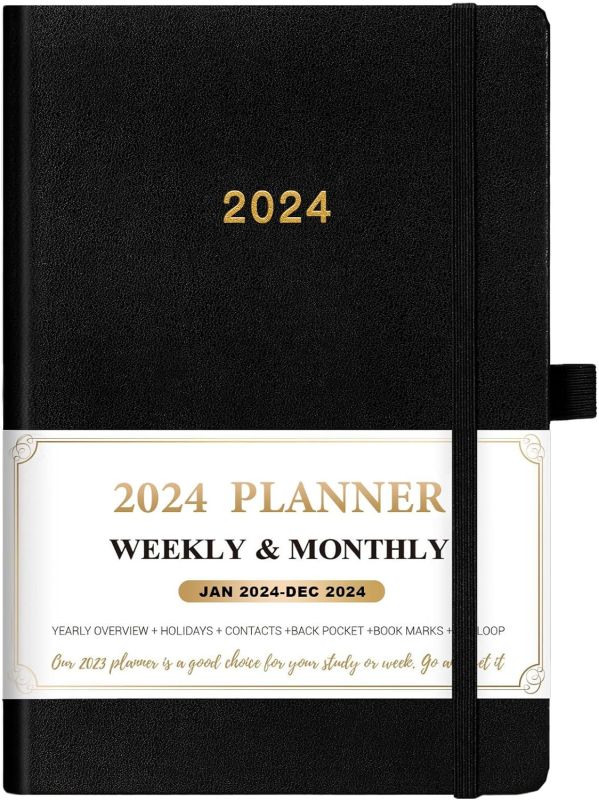 2024 Planner - Elegant Organizer for Work and Life