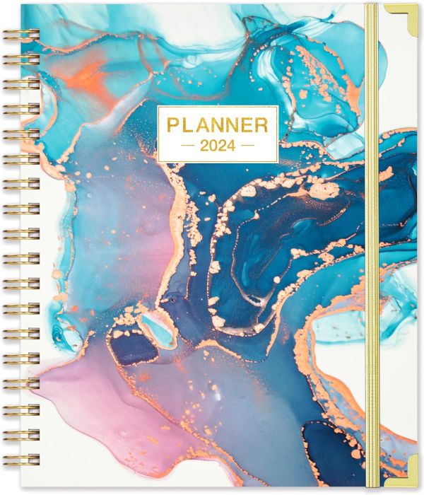 2024 Planner - Contrast Watercolor